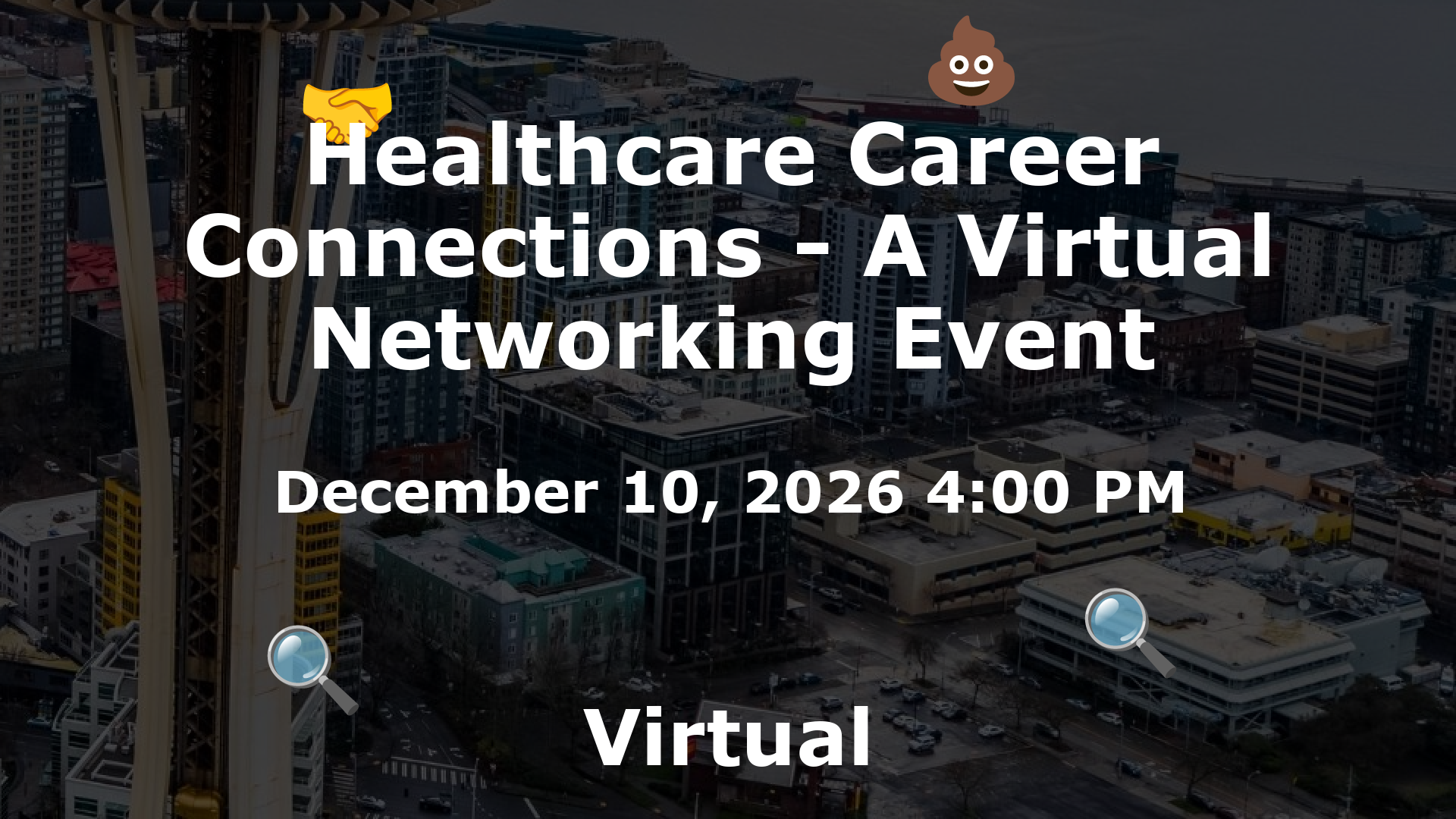Healthcare Career Connections - A Virtual Networking Event event image